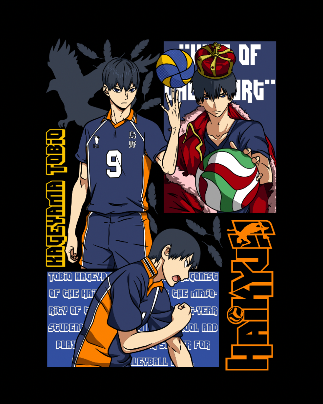 Polera Haikyu