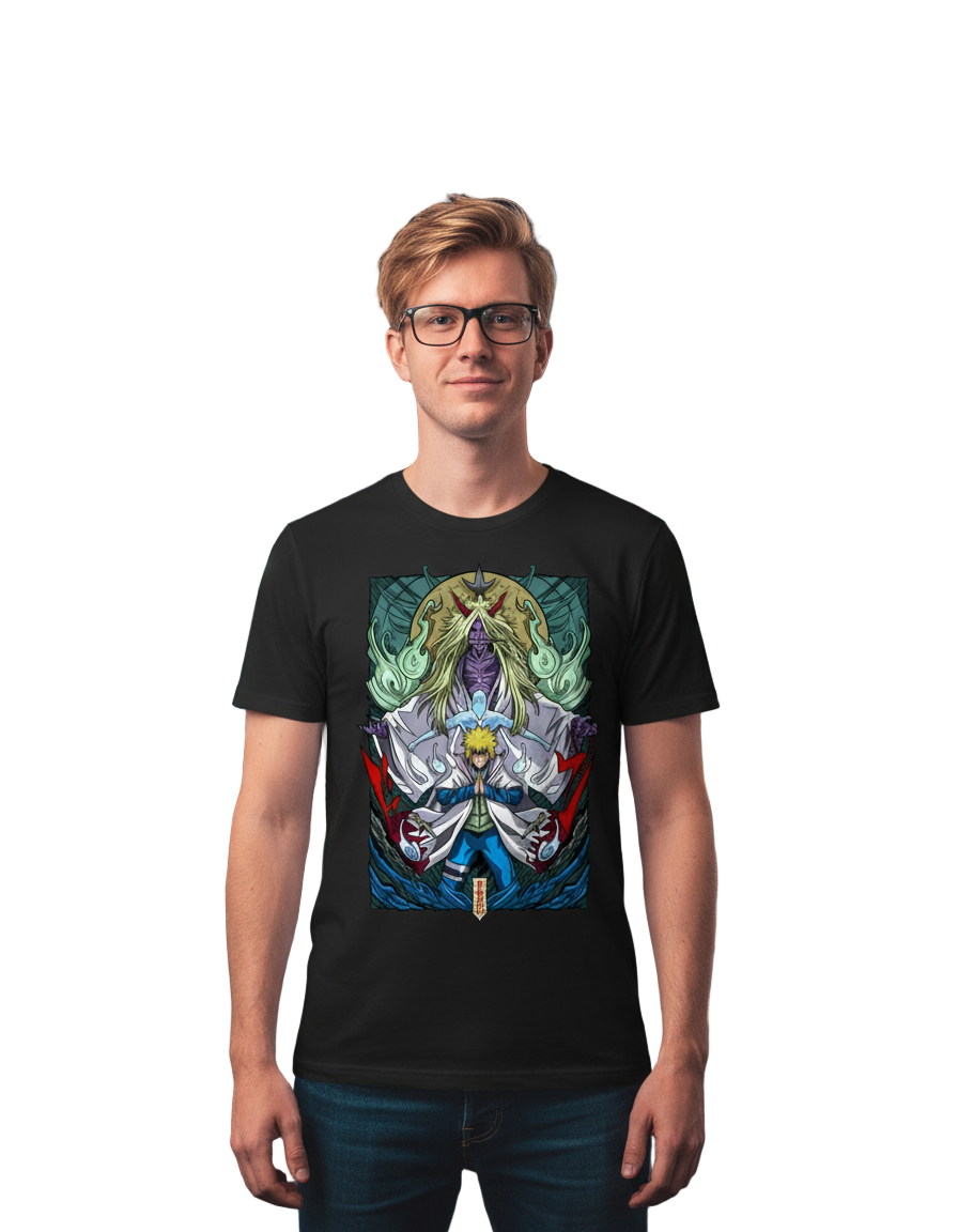 Polera Minato Namikaze, Naruto