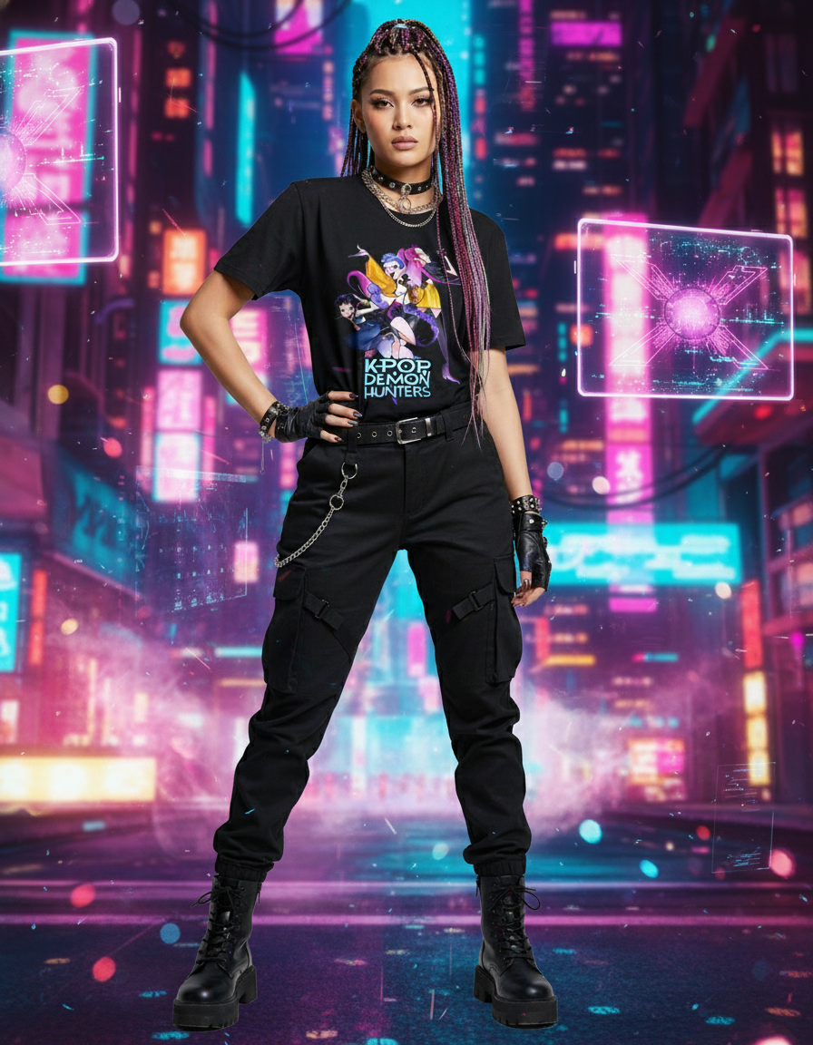 Polera Demon Hunters K-pop