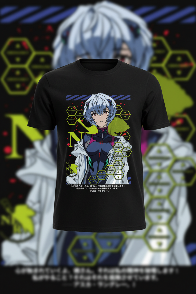 Mockup Polera Evangelion 3