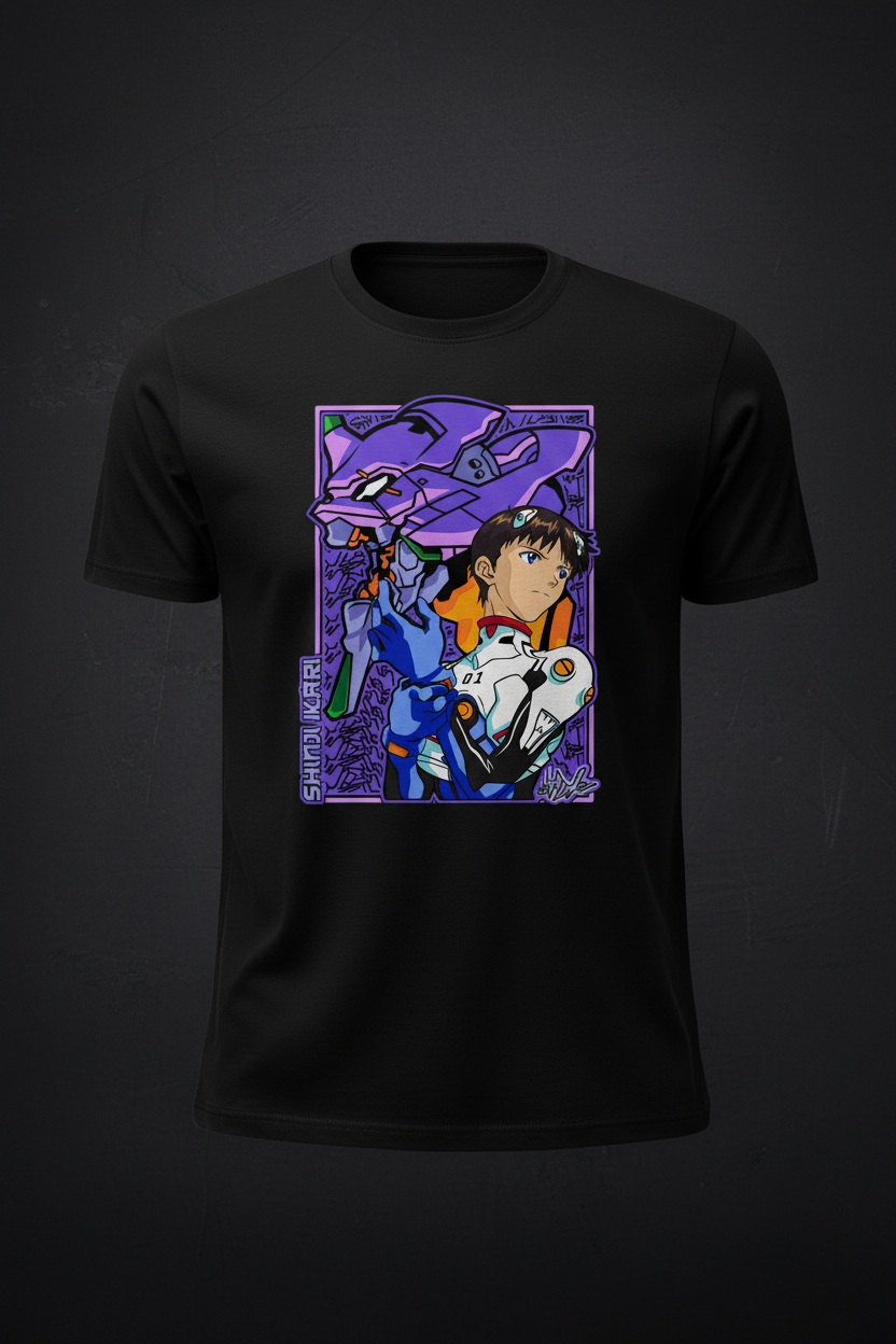 Mockup Polera Evangelion 5