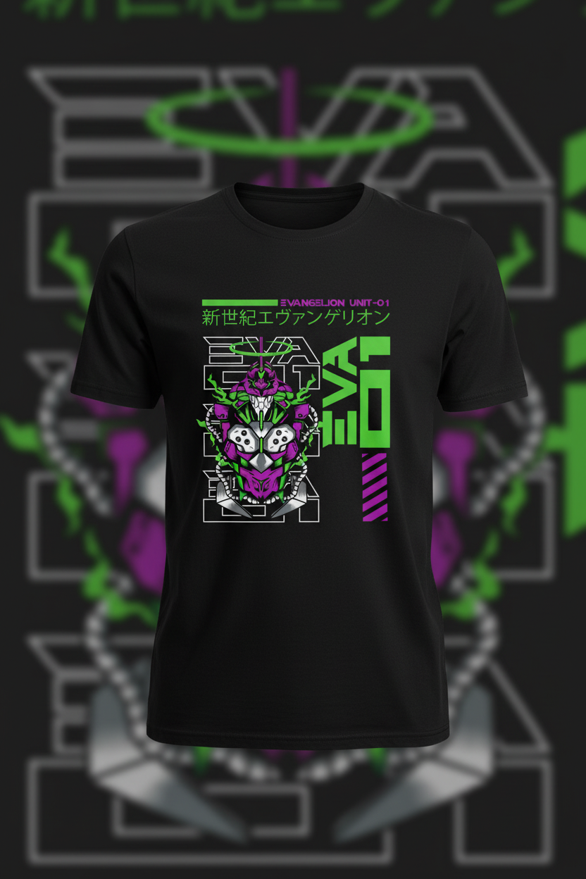 Mockup Polera Evangelion 7