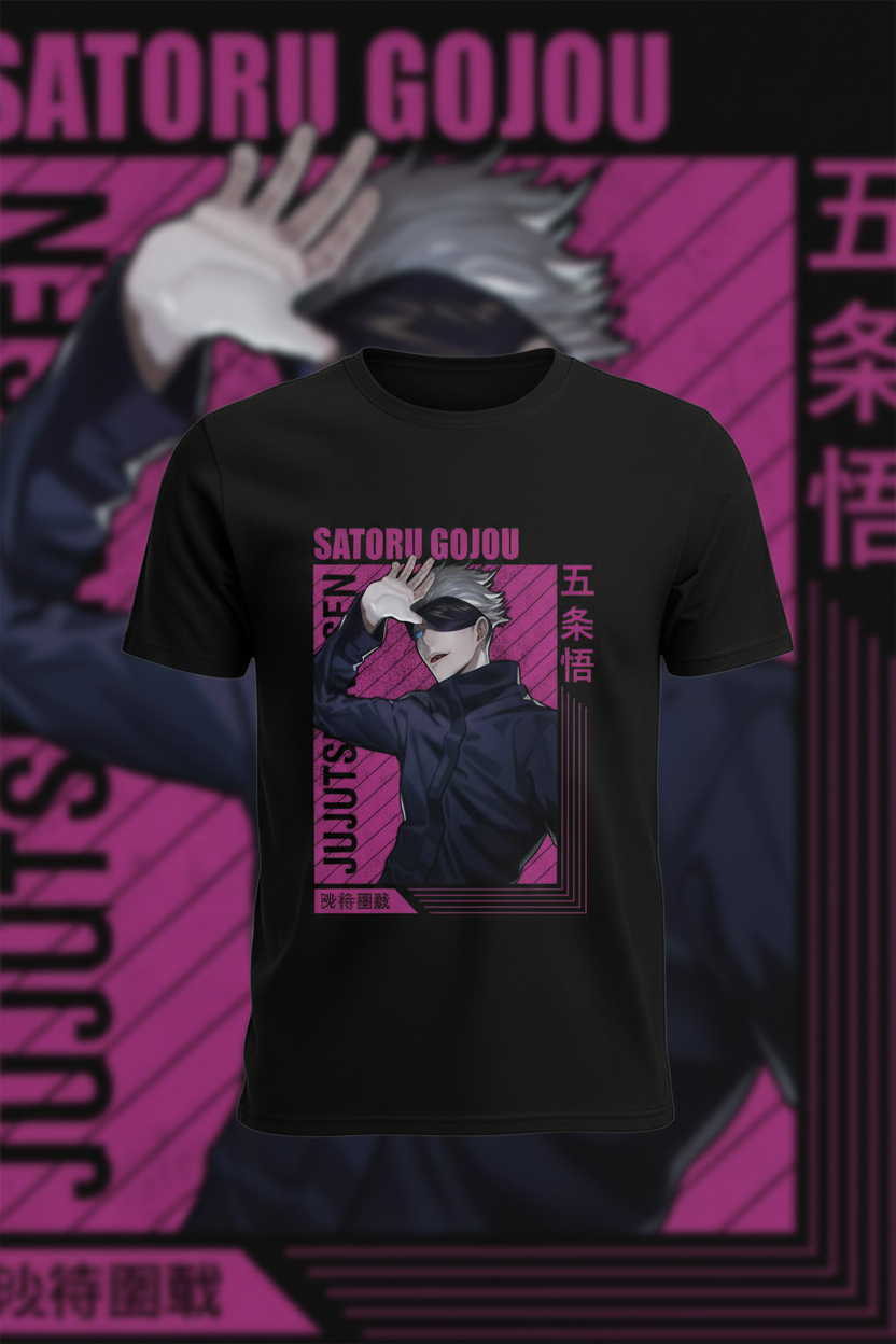 Mockup Polera Jujutsu Kaisen 12