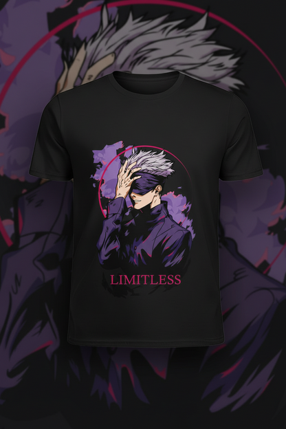 Mockup Polera Jujutsu Kaisen 2 - Fondo Oscuro