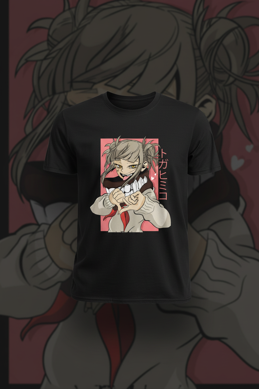 Mockup Polera My Hero Academia 12