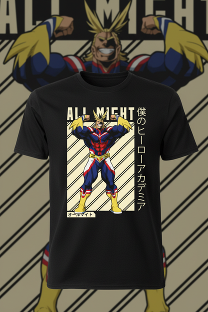 Mockup Polera My Hero Academia 3 - Regenerado