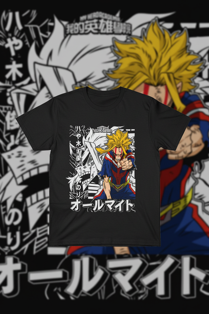 Mockup Polera My Hero Academia 4