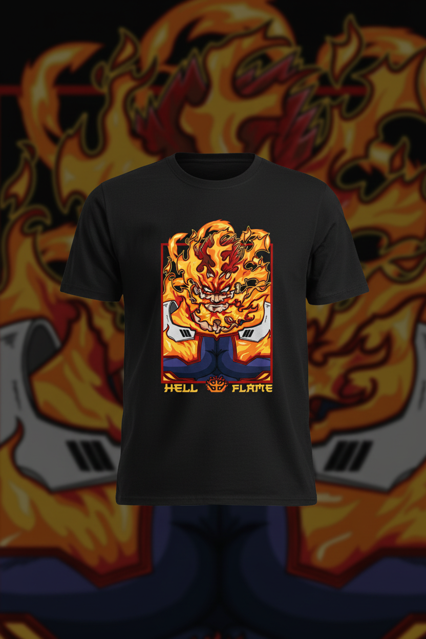 Mockup Polera My Hero Academia 9