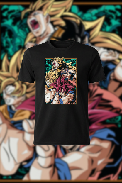 Mockup polera negra Dragon Ball Z 13