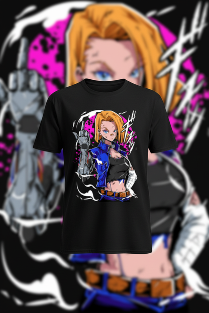 Mockup polera negra Dragon Ball Z 18
