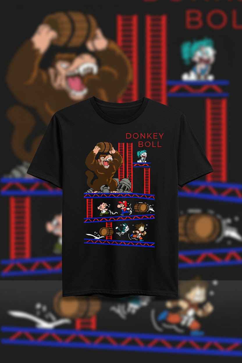 Mockup polera negra Dragon Ball Z 20